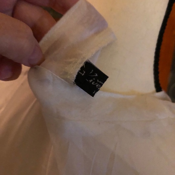 Beach cover up sheer. Small gathers in front - Picture 5 of 6